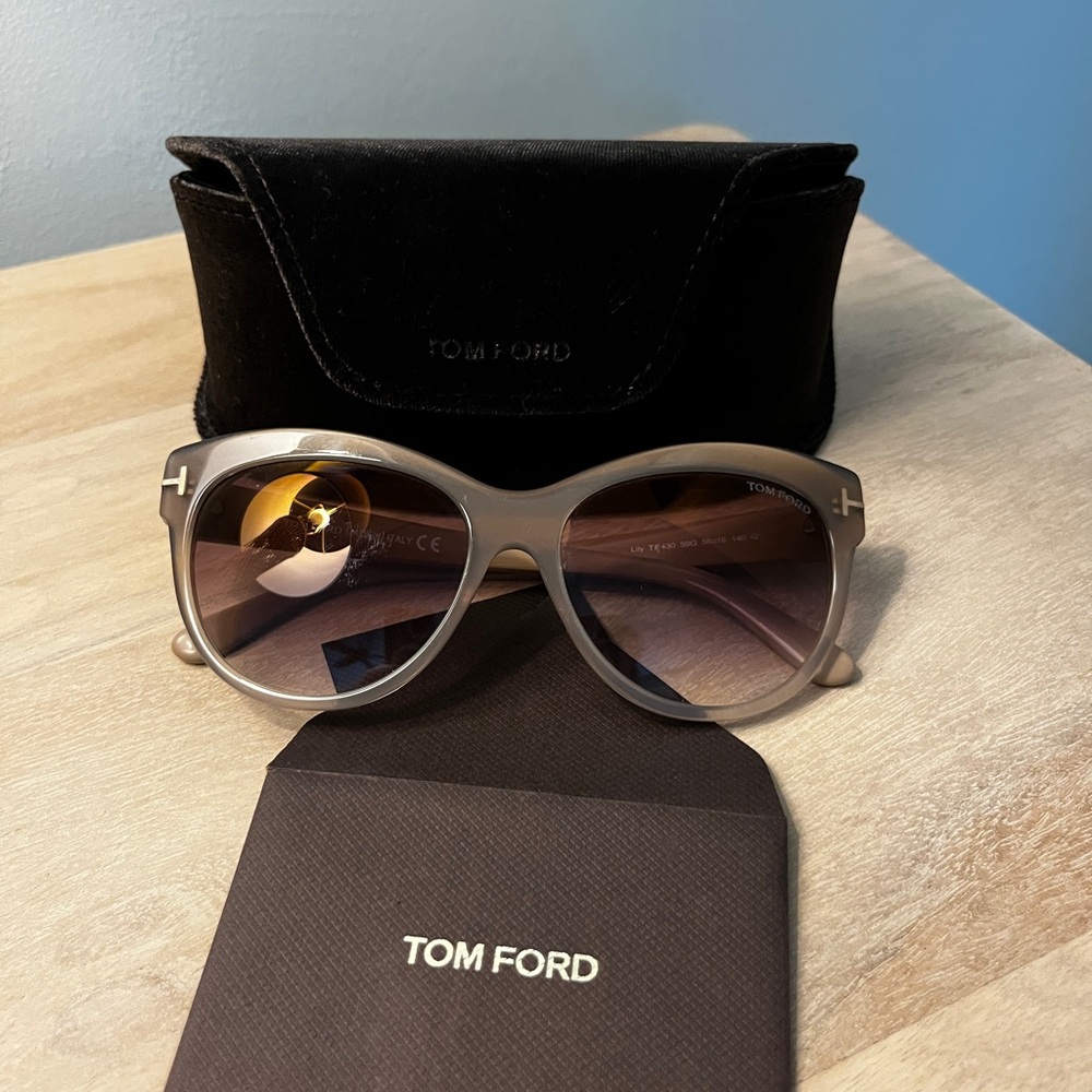 Tom Ford Lila Women's Sunglasses - Taupe